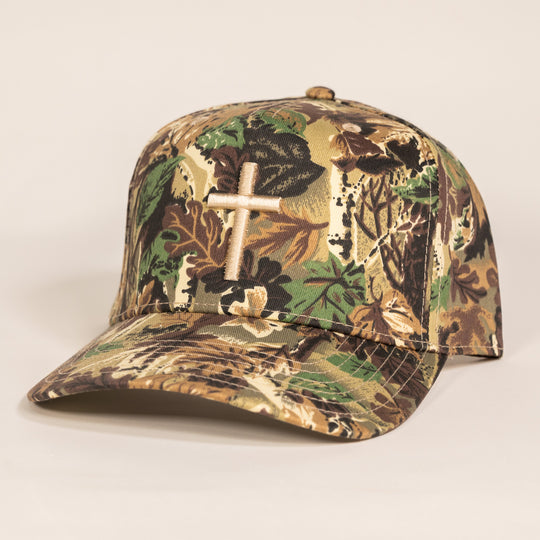 Backwoods Camo Cross Hat