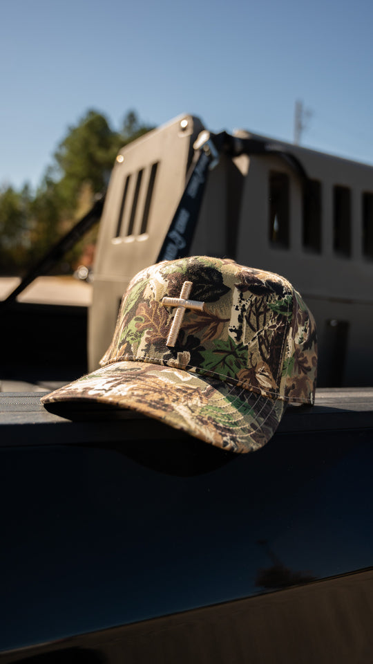 Backwoods Camo Cross Hat