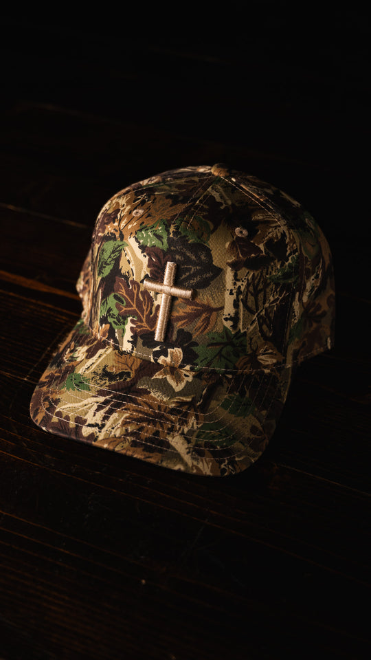Backwoods Camo Cross Hat