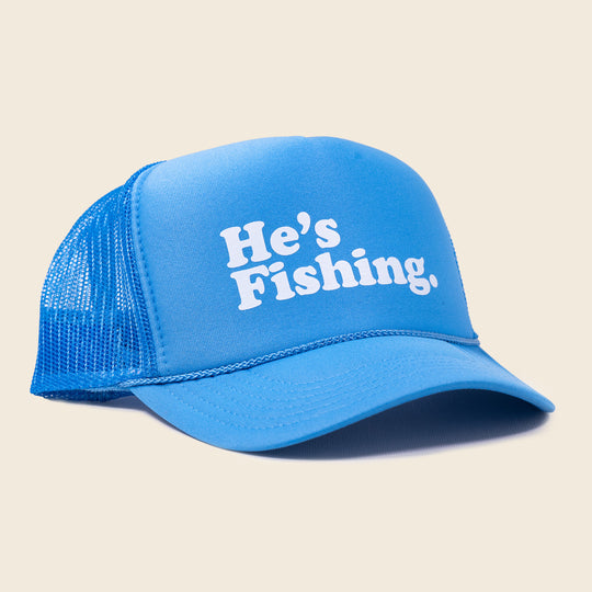 Blue He's Fishing Hat