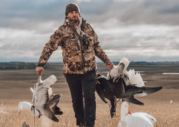 How does the wind affect duck hunting?