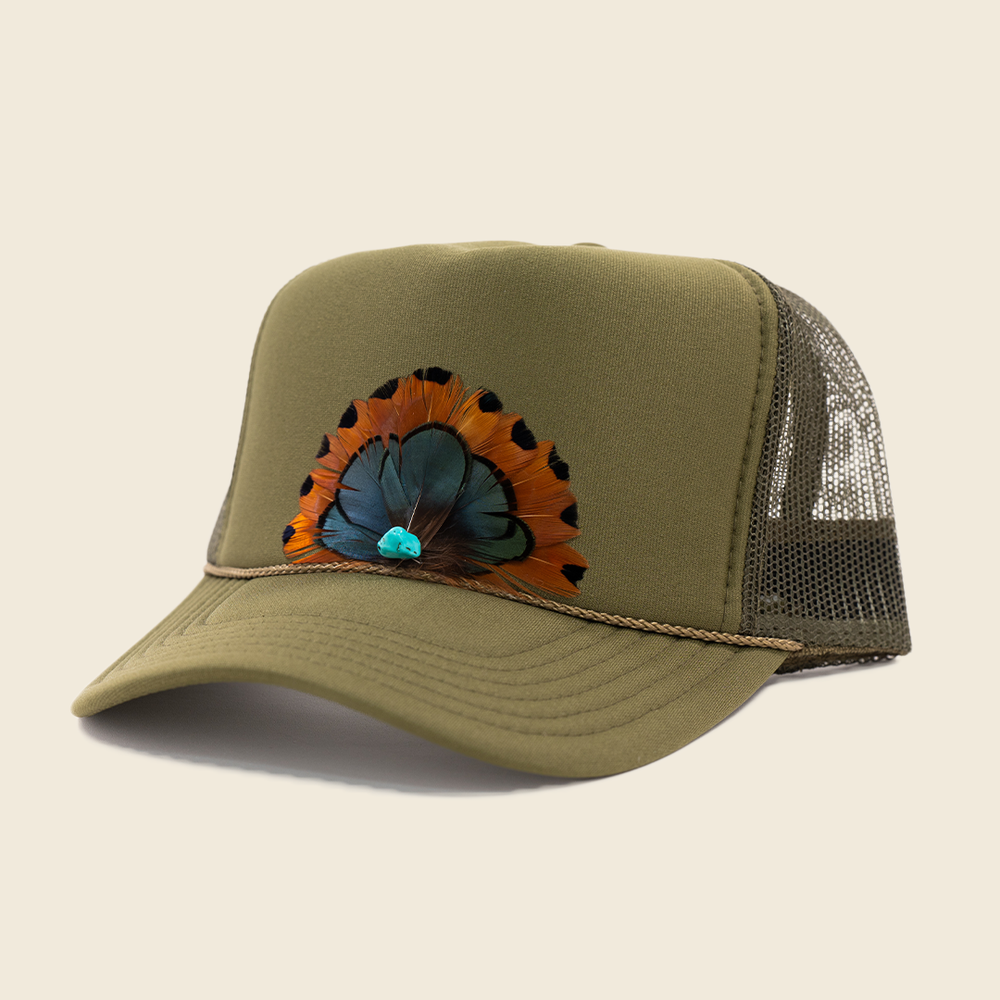 Army Feather Trucker