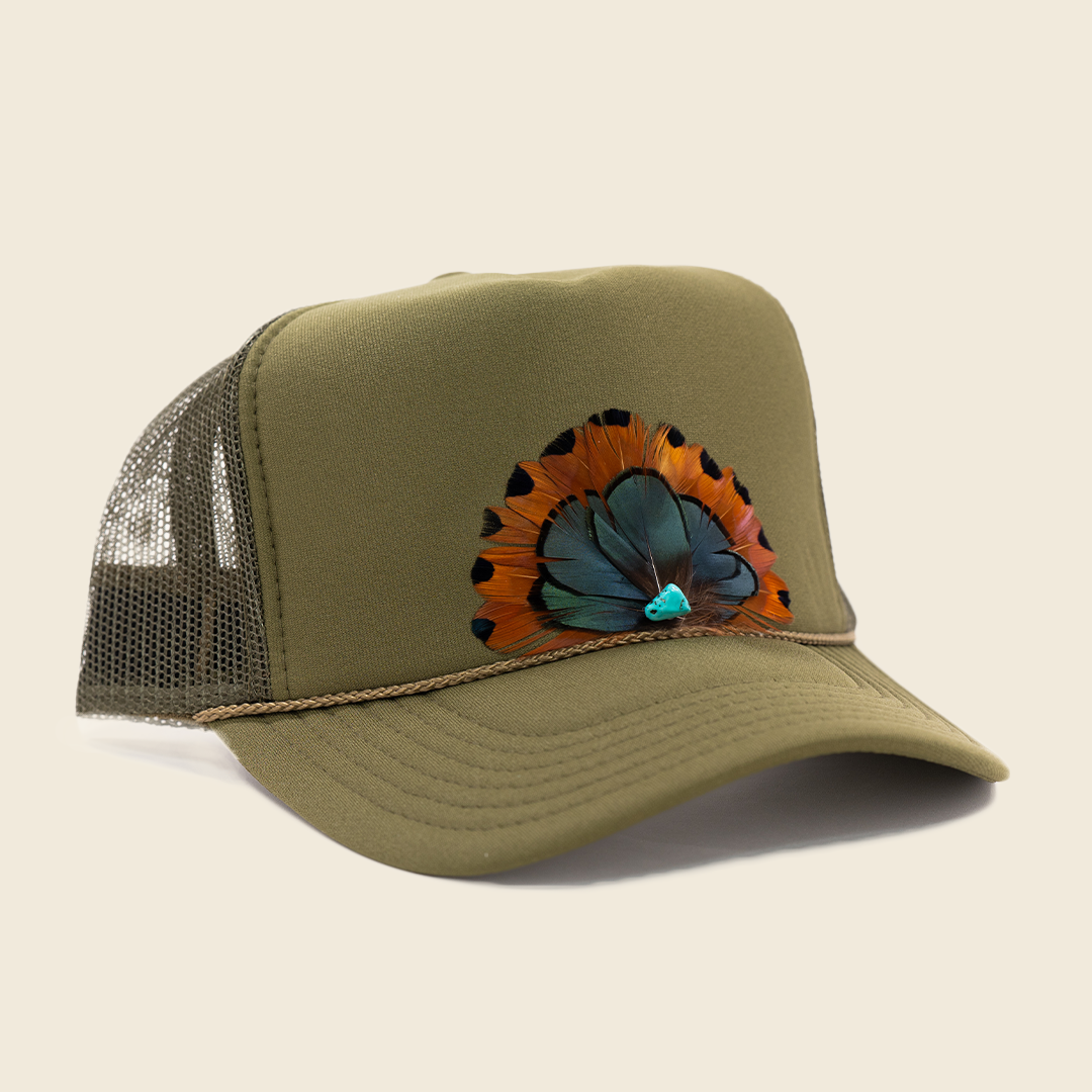 Army Feather Trucker