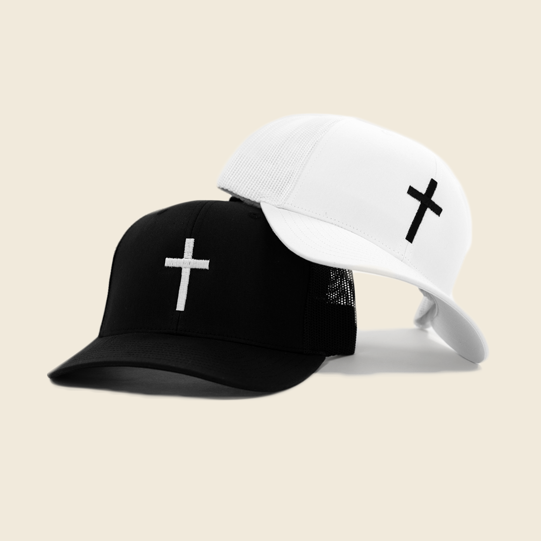 Black & White Cross Hat Bundle