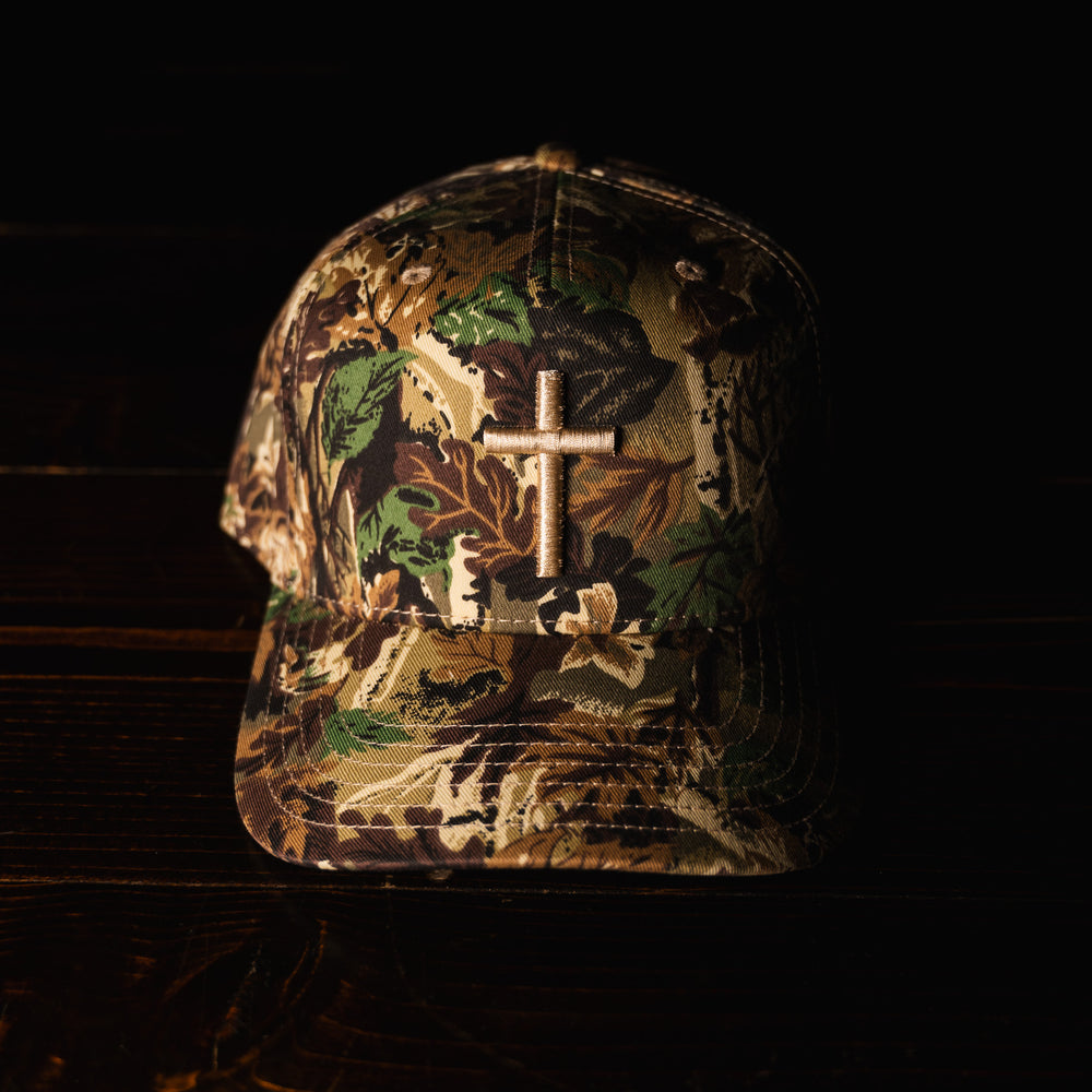 Backwoods Camo Cross Hat