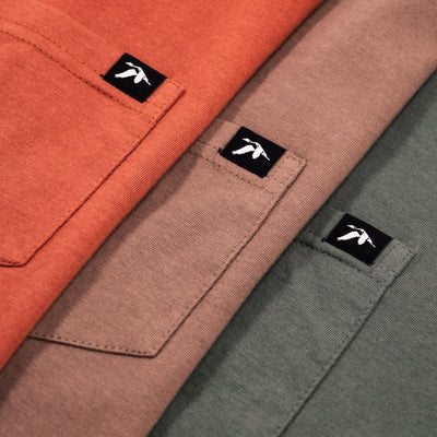 Rust Pocket Tee