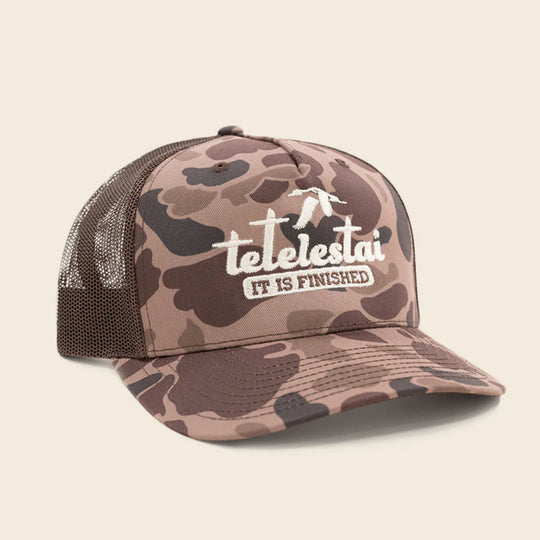 Camo Tetelestai Hat