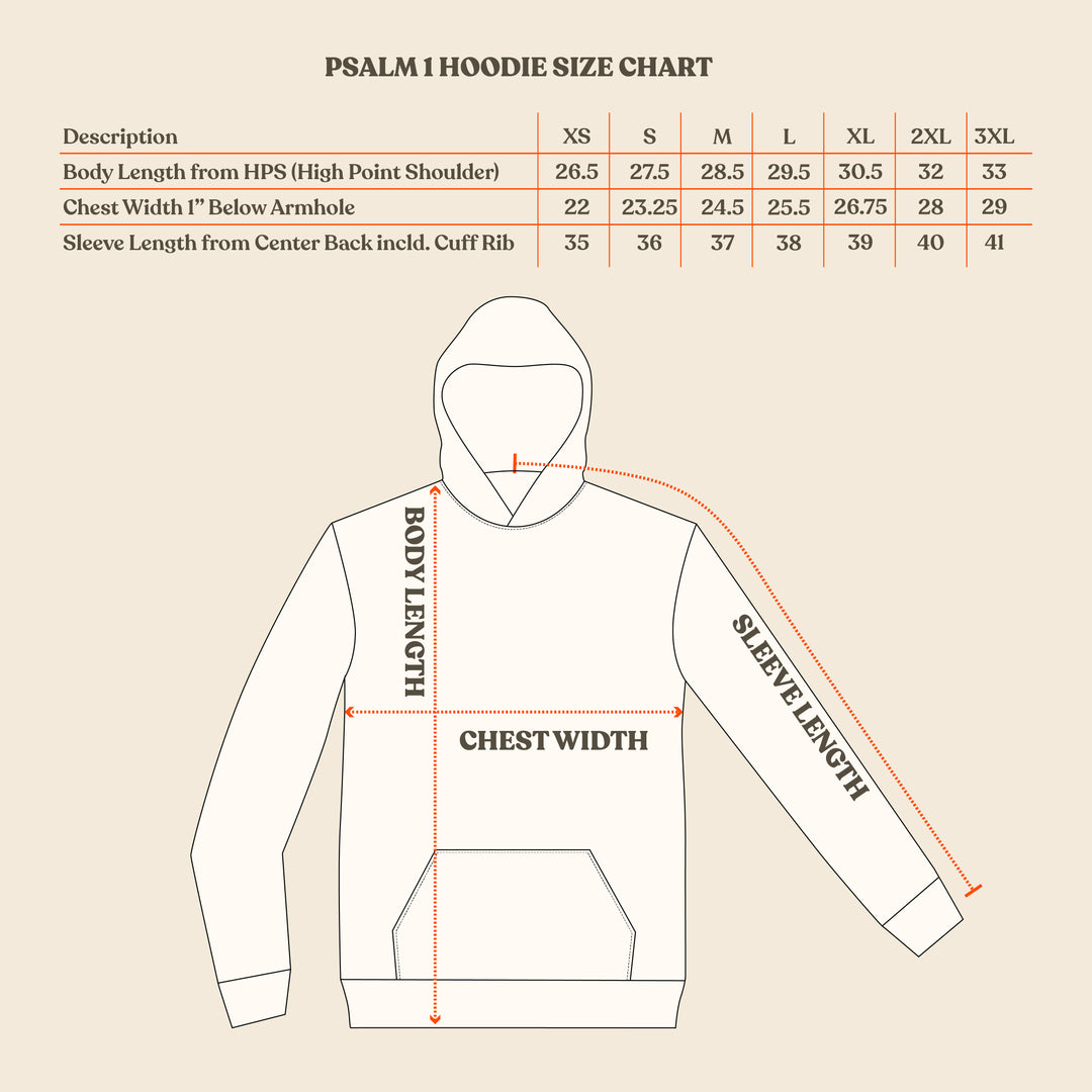 Psalm 1 Hoodie