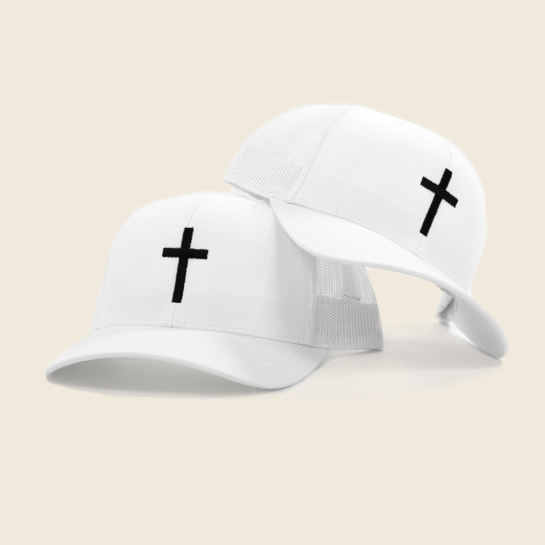 White Cross Hat Bundle